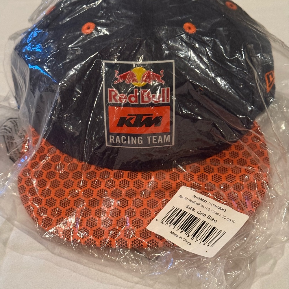 Red Bull Racing Team Cap - Black and Orange